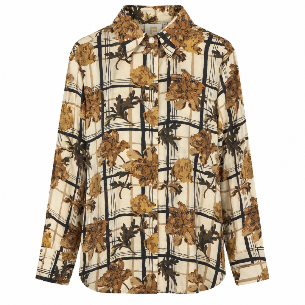M1358 BROWN PRINT