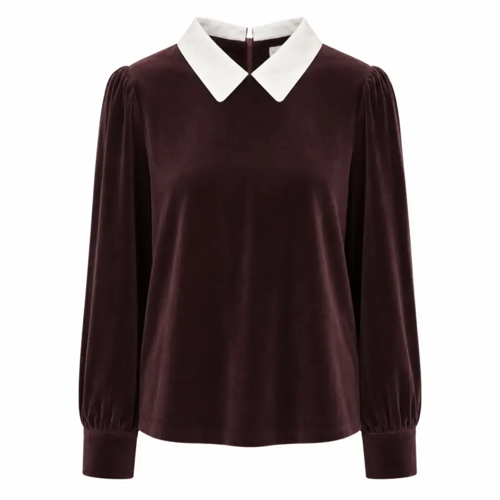 M1418 BURGUNDY/WHITE