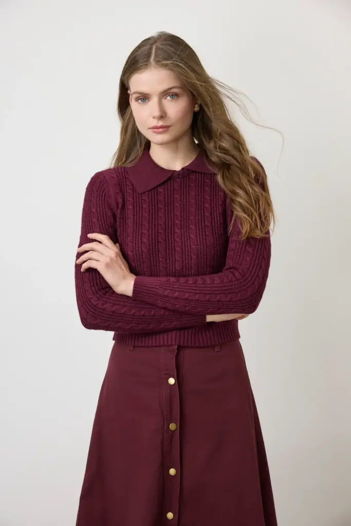 EMK25809 BURGUNDY