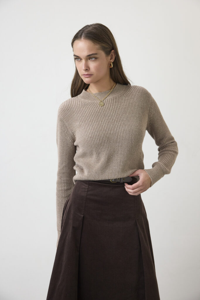 H6079 MARLED BROWN